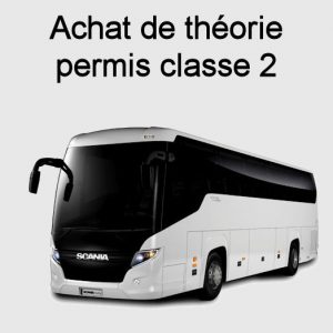 Théorie en ligne autobus classe 2 étude et révision